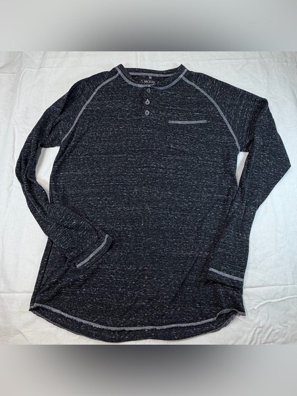 Broken Threads Black Long Sleeve Shirt